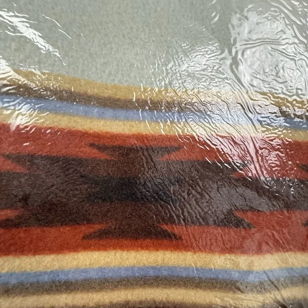 NEW Wild Horses Southwest Aztec Twin Full 72x90 Blanket Made In USA Coverlet